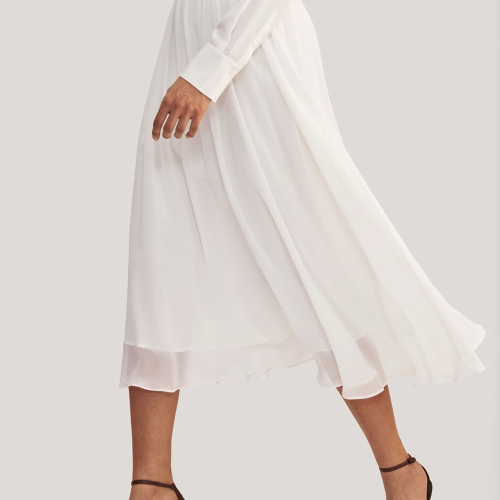 Lilysilk Double-layer Silk Tulle Skirt - Picture 5 of 5